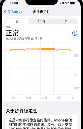 马村iPhone手机维修如何在iPhone开启'步行稳定性通知'