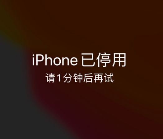 马村苹果手机维修分享:iPhone 显示“不可用”或“已停用”怎么办？还能保留数据吗？ 