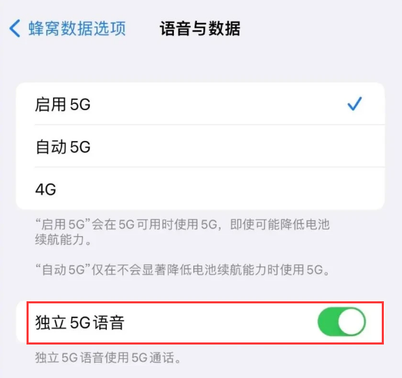 马村苹果14维修分享iPhone 14 Pro如何开启VoNR 