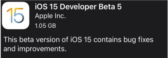 马村苹果手机维修分享如何升级到iOS15.0 beta5 